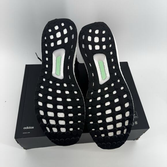 adidas Ultraboost 1.0 Core Black Beam Green HQ4201 Men\'s Size 14 main image 5